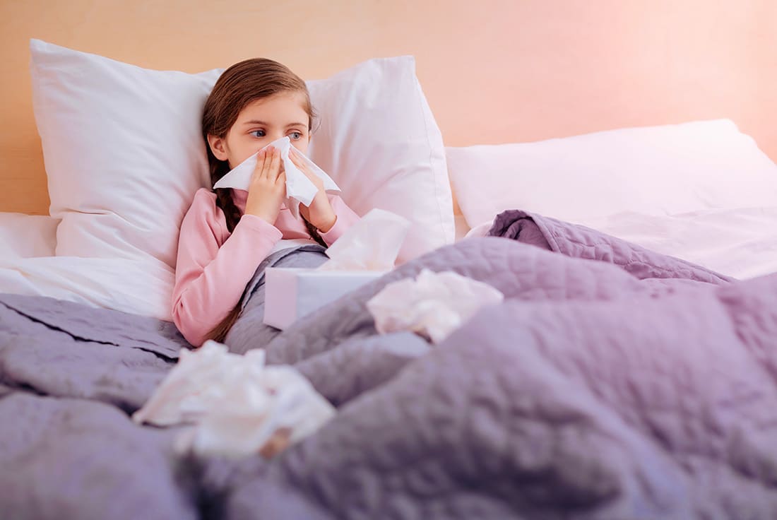 How to help your child avoid the flu