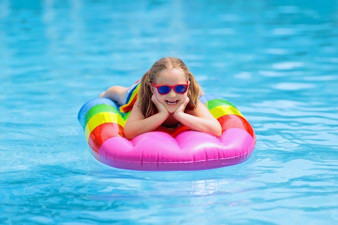 Be sure to keep kids safe around the pool this summer